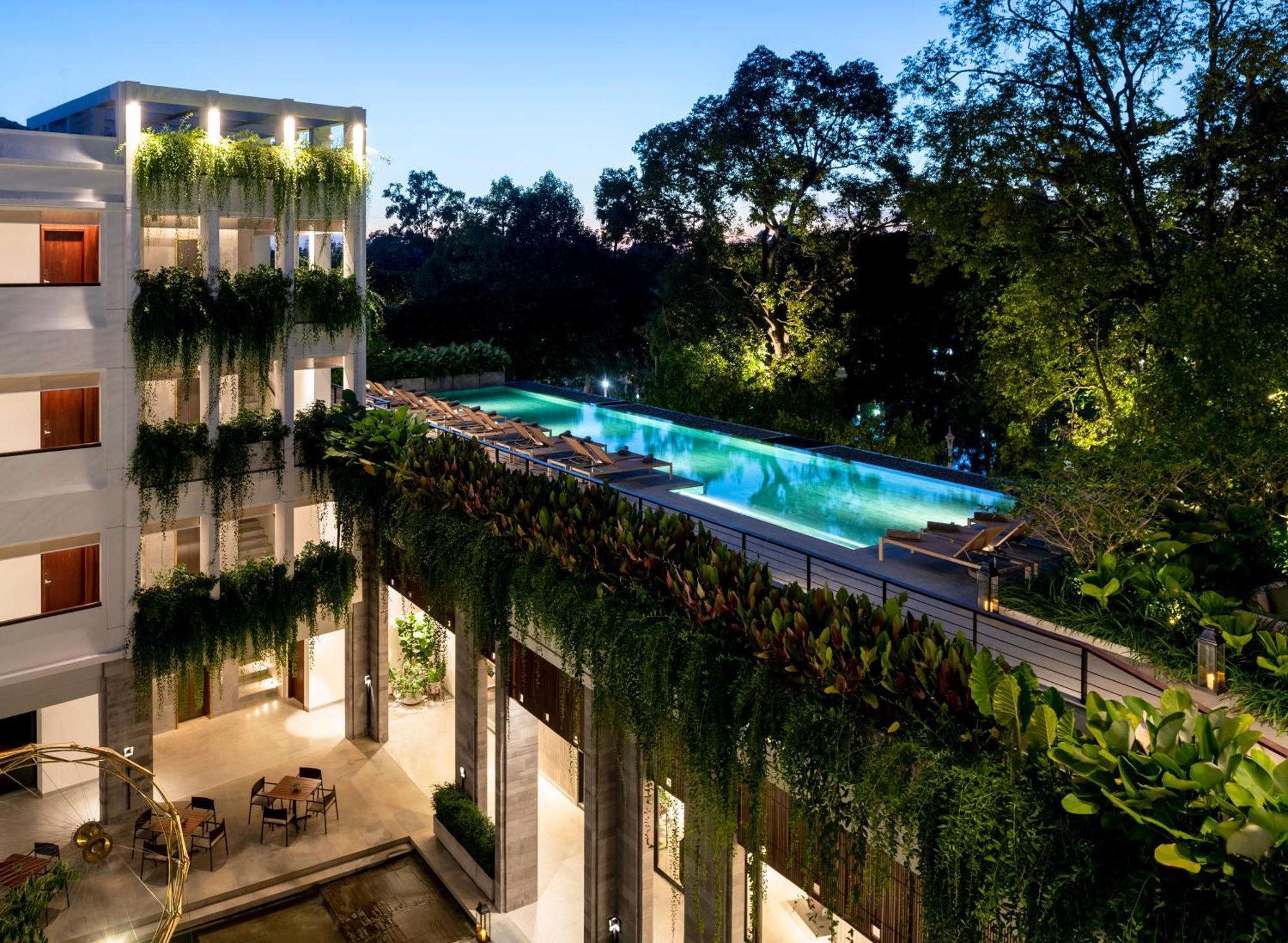 Treeline Urban Resort Siem Reap Bagian luar foto